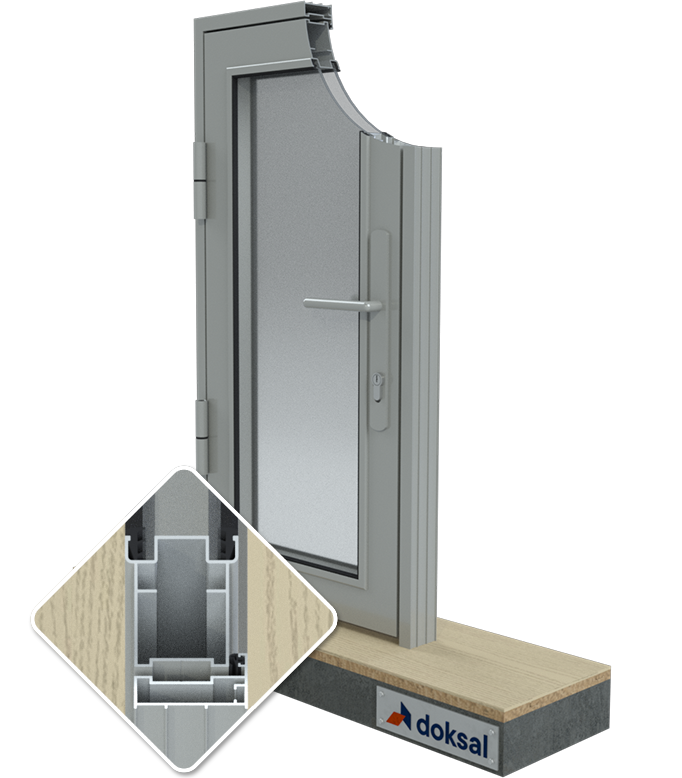Алюминиевые двери RumaDoors Eco